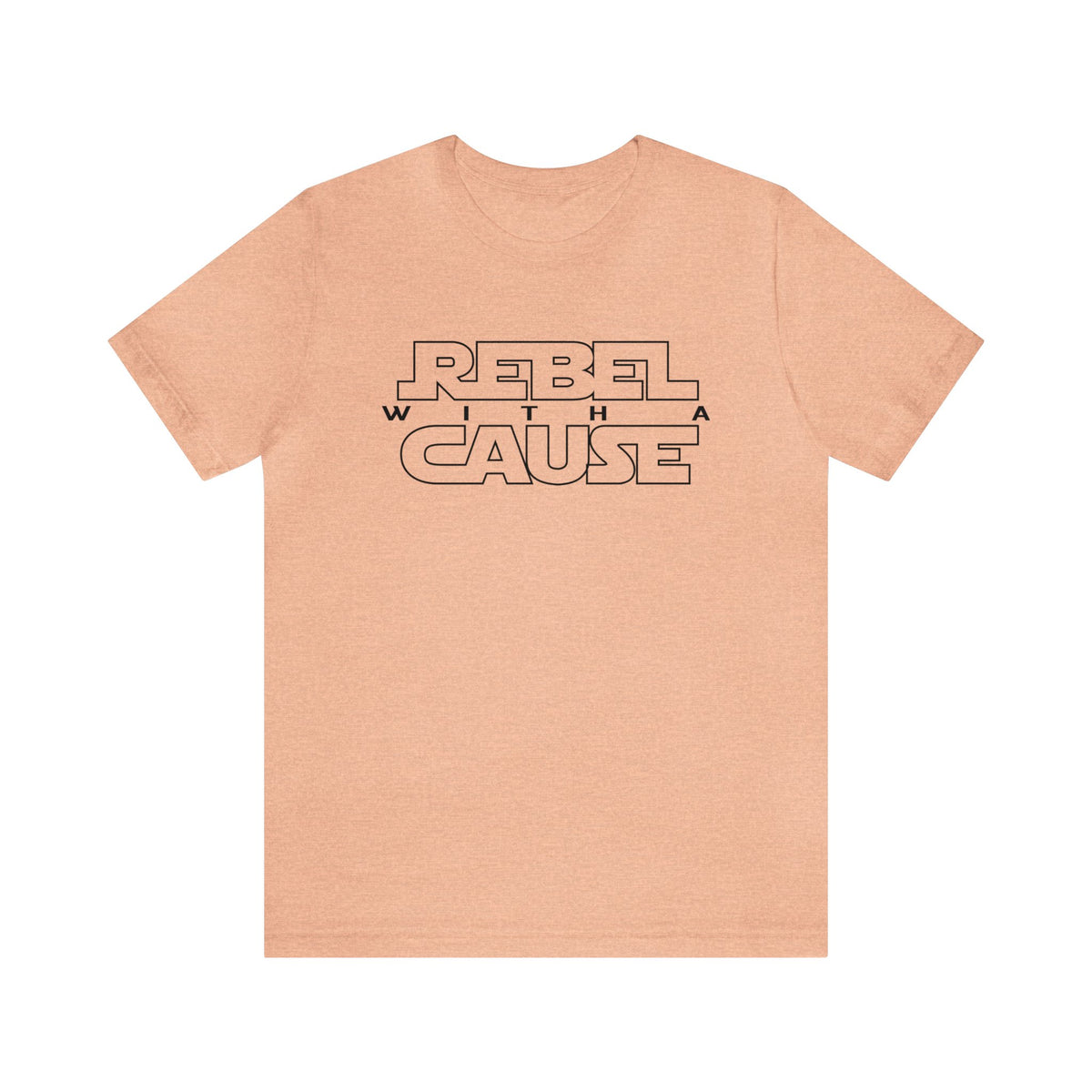 Rebel With A Cause Bella Canvas Unisex Jersey Short Sleeve Tee