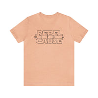 Rebel With A Cause Bella Canvas Unisex Jersey Short Sleeve Tee