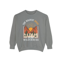 Wildest Bride In The Wilderness Comfort Colors Unisex Garment-Dyed Sweatshirt