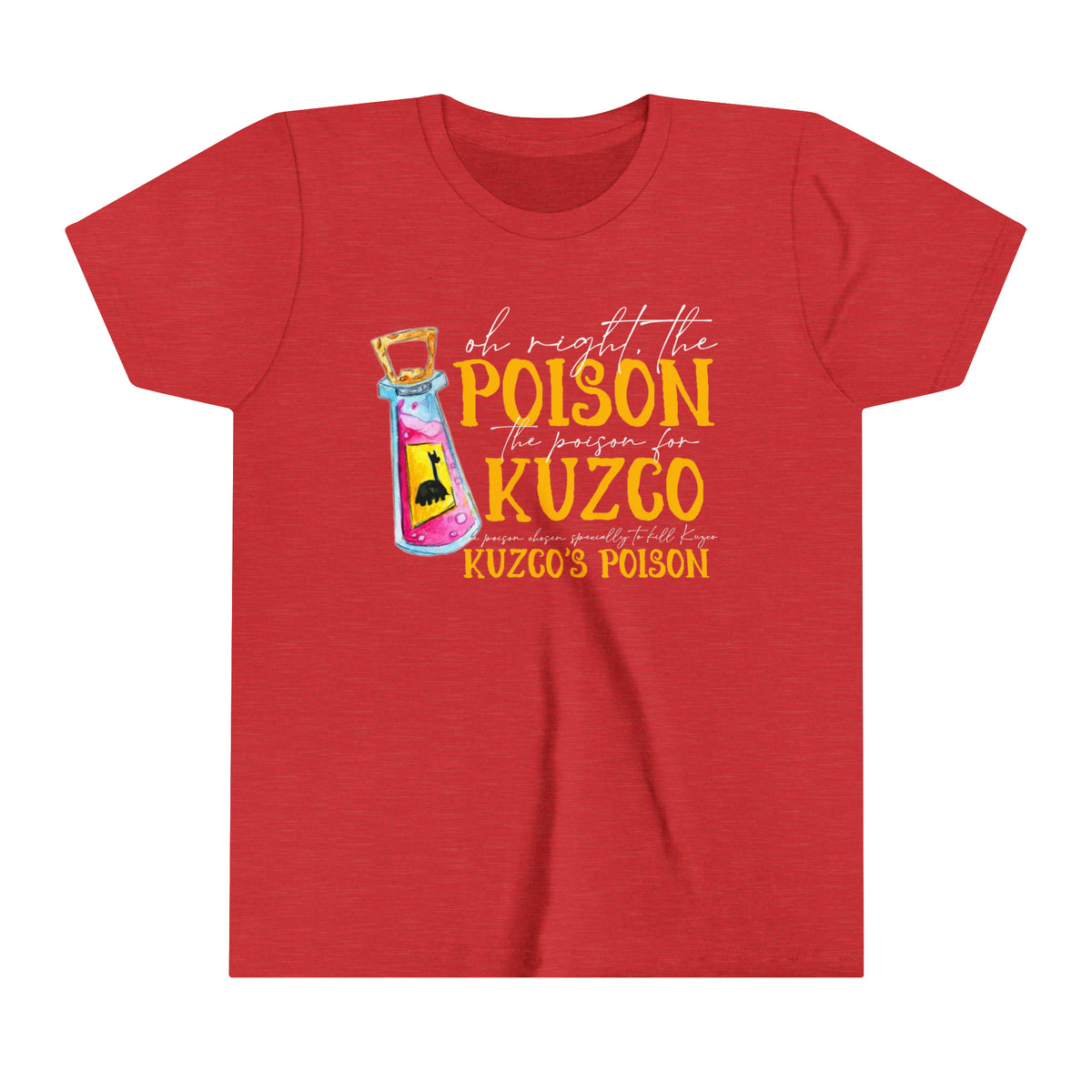 Oh Right The Poison Bella Canvas Youth Short Sleeve Tee