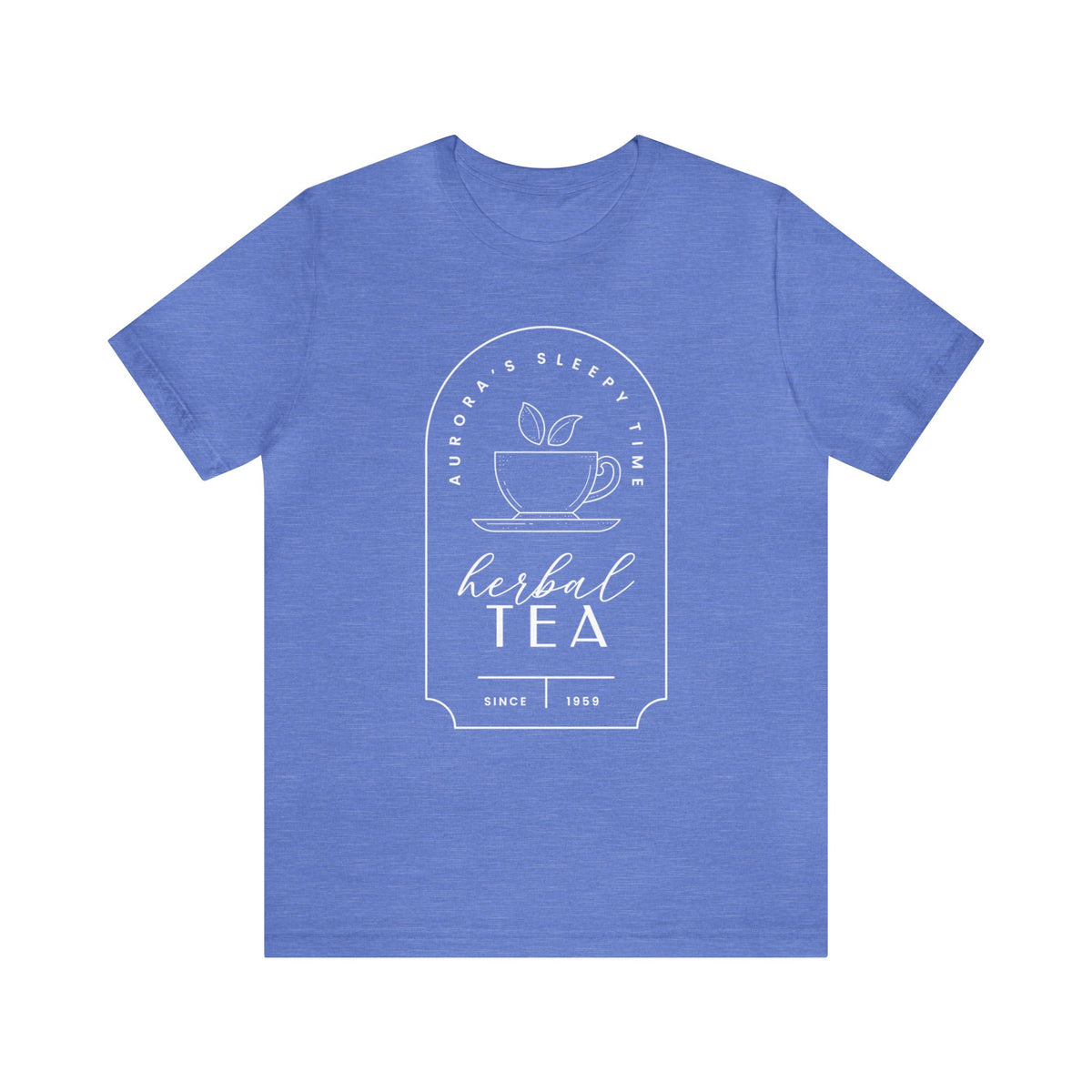 Aurora's Sleepy Time Tea Bella Canvas Unisex Jersey Short Sleeve Tee