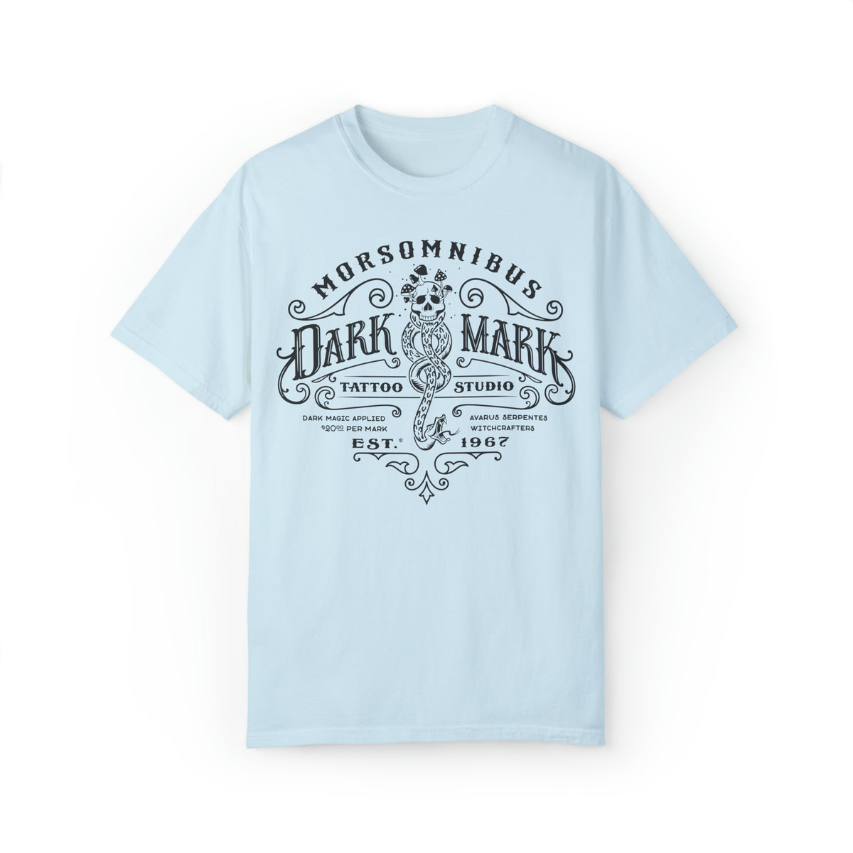 Dark Mark Tattoo Studio Comfort Colors Unisex Garment-Dyed T-shirt