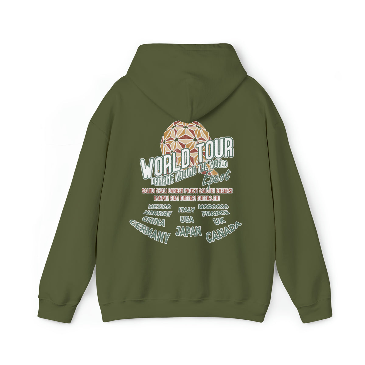 World Tour Gildan Unisex Heavy Blend™ Hooded Sweatshirt