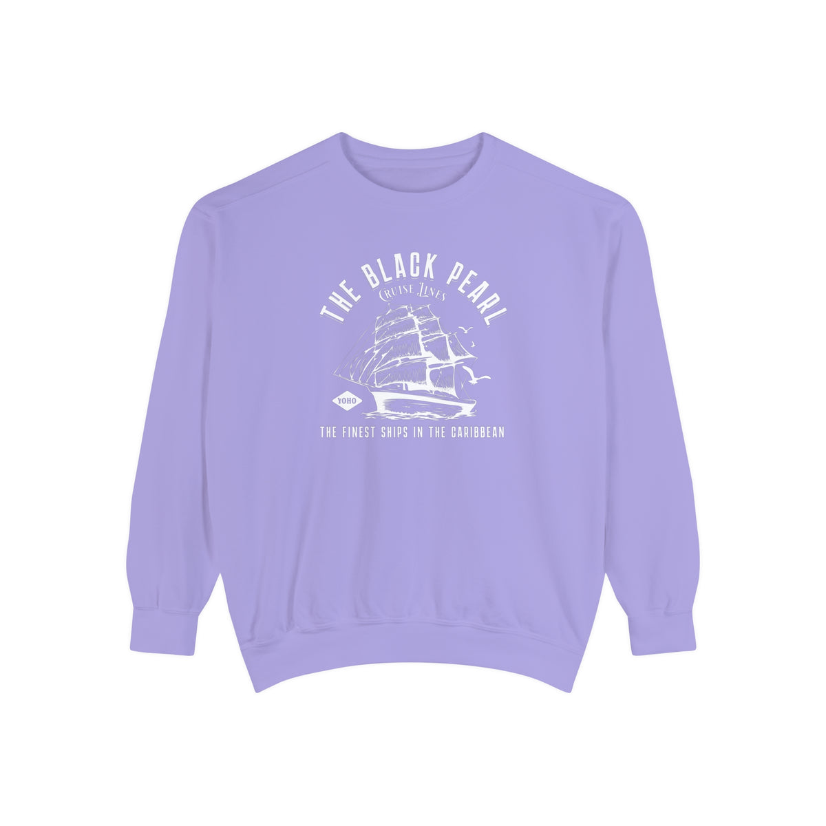Black Pearl Cruise Lines Comfort Colors Unisex Garment-Dyed Sweatshirt