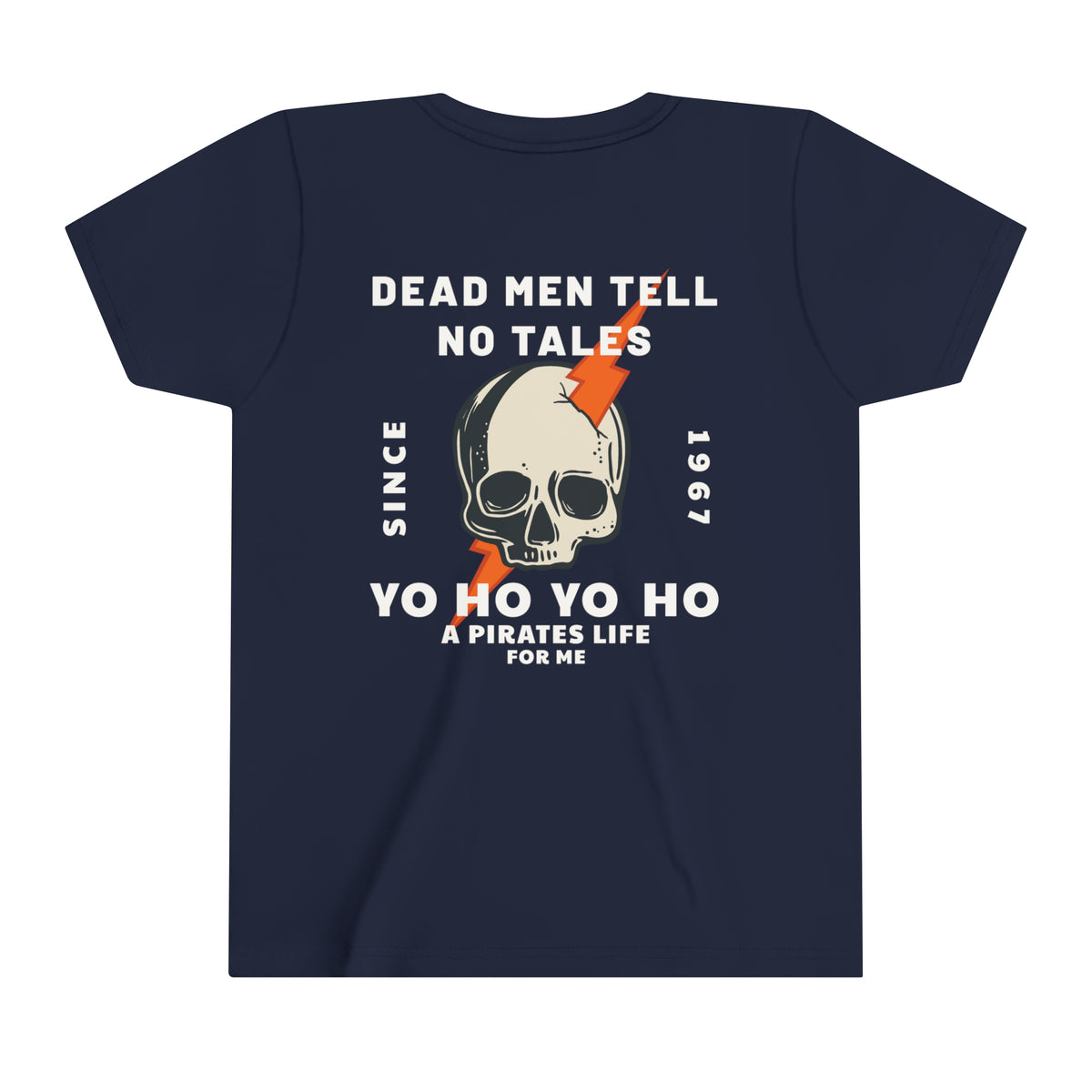 Dead Men Tell No Tales Bella Canvas Youth Short Sleeve Tee