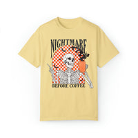 Nightmare Before Coffee Comfort Colors Unisex Garment-Dyed T-shirt
