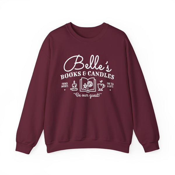 Belle's Books & Candles Gildan Unisex Heavy Blend™ Crewneck Sweatshirt