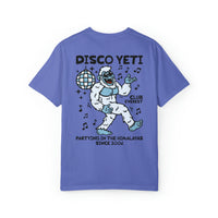 Disco Yeti Comfort Colors Unisex Garment-Dyed T-shirt