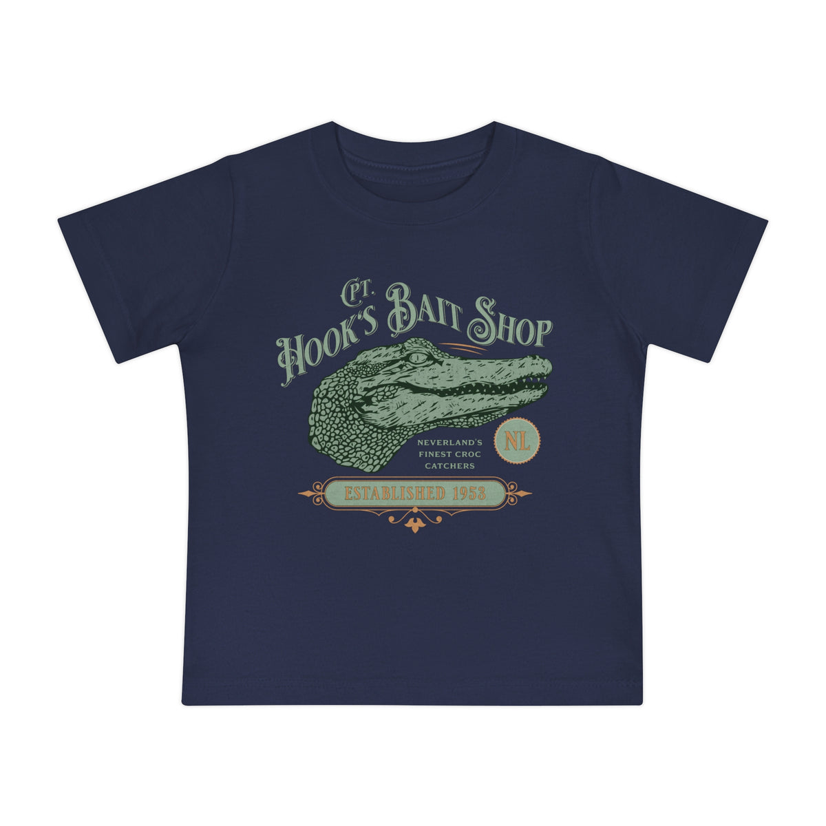 Captain Hook’s Bait Shop Bella Canvas Baby Short Sleeve T-Shirt