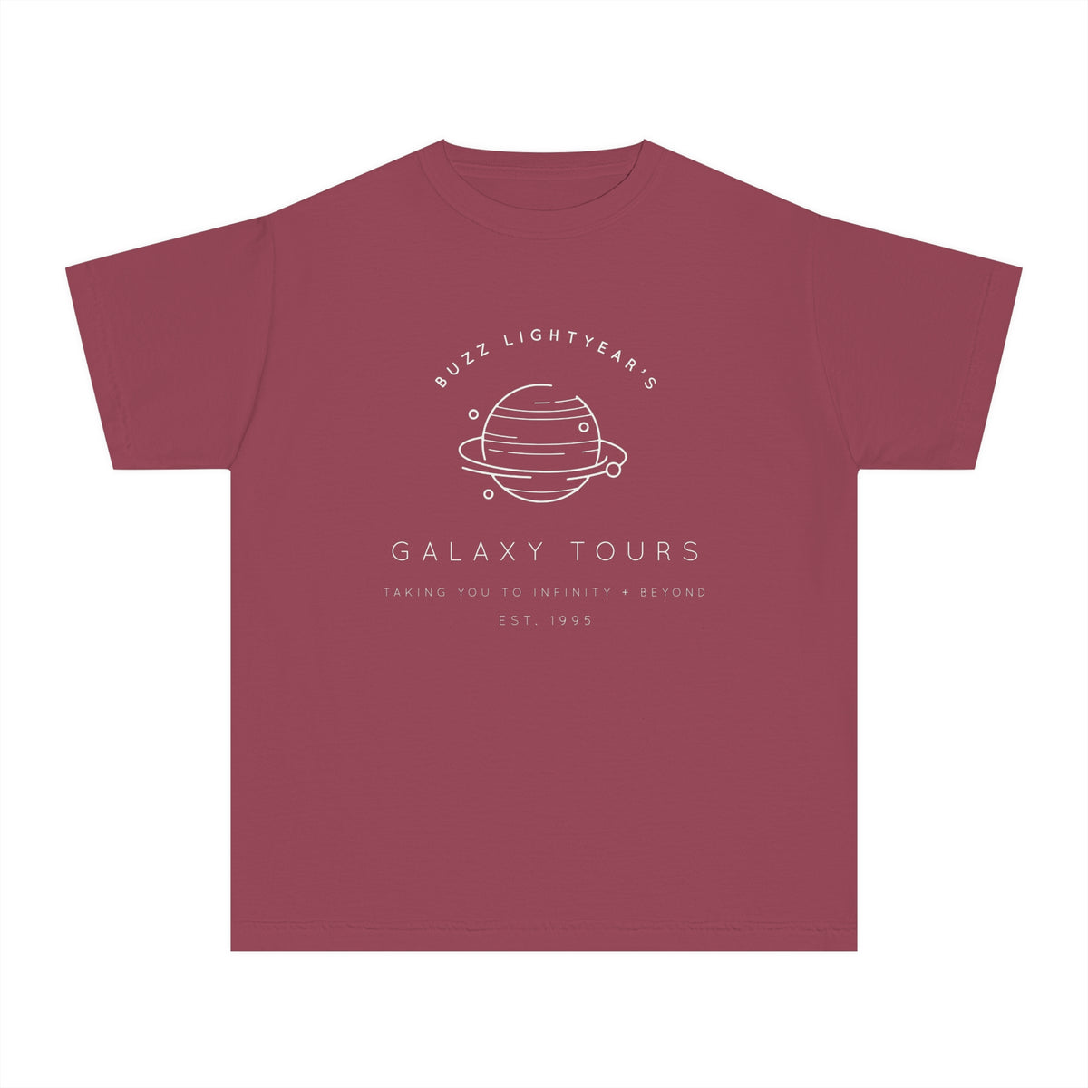 Lightyear's Galaxy Tours Comfort Colors Youth Midweight Tee