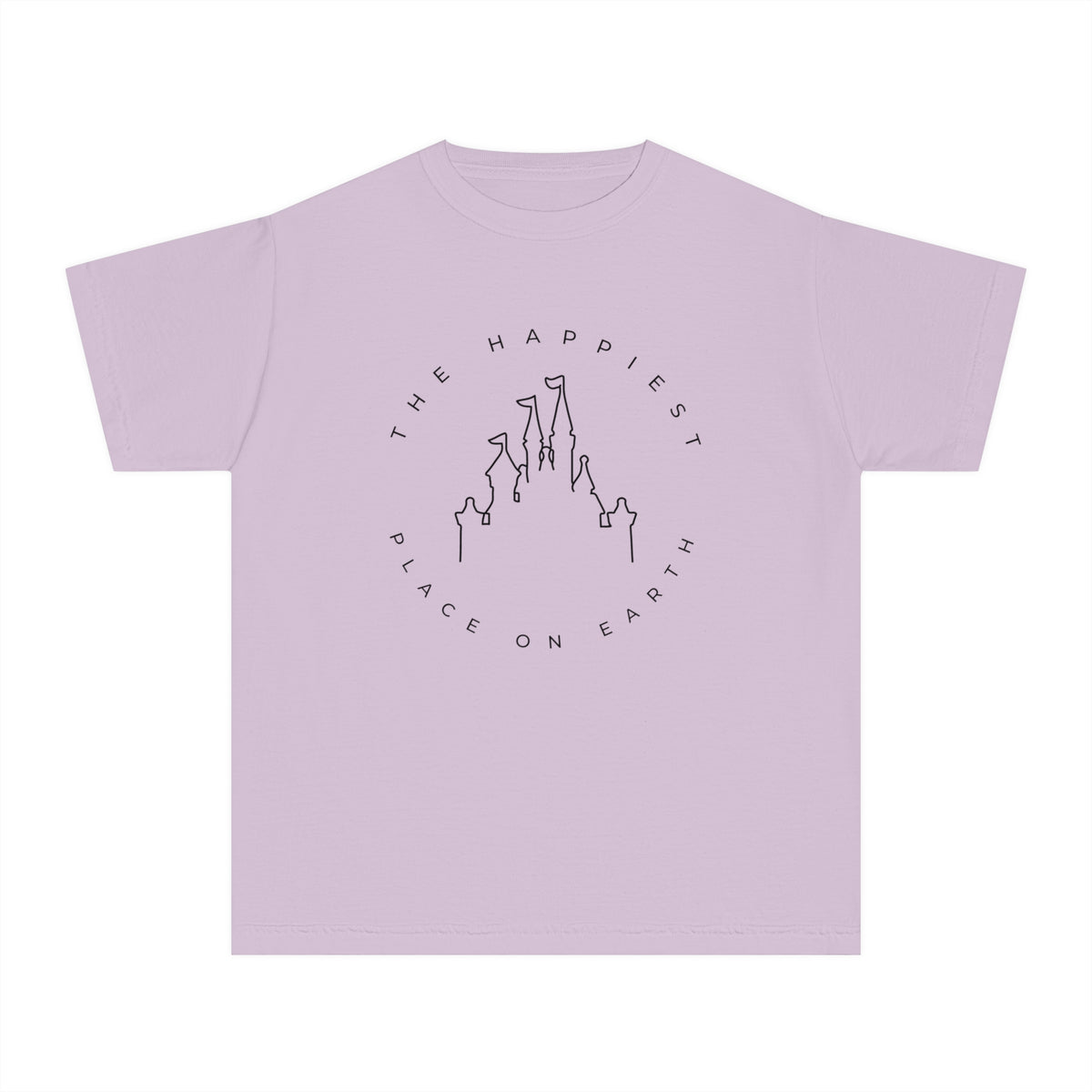 Happiest Place On Earth Comfort Colors Youth Midweight Tee