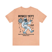 Disco Yeti Bella Canvas Unisex Jersey Short Sleeve Tee