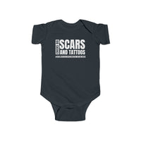 Chicks Dig Scars and Tattoos Rabbit Skins Infant Fine Jersey Bodysuit