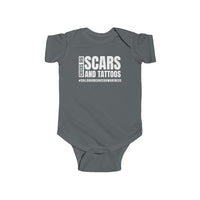 Chicks Dig Scars and Tattoos Rabbit Skins Infant Fine Jersey Bodysuit