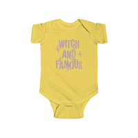 Witch and Famous Rabbit Skins Infant Fine Jersey Bodysuit