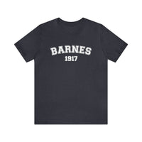 Barnes Bella Canvas Unisex Jersey Short Sleeve Tee