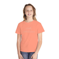 Love Doesn’t Count Chromosomes Comfort Colors Youth Midweight Tee
