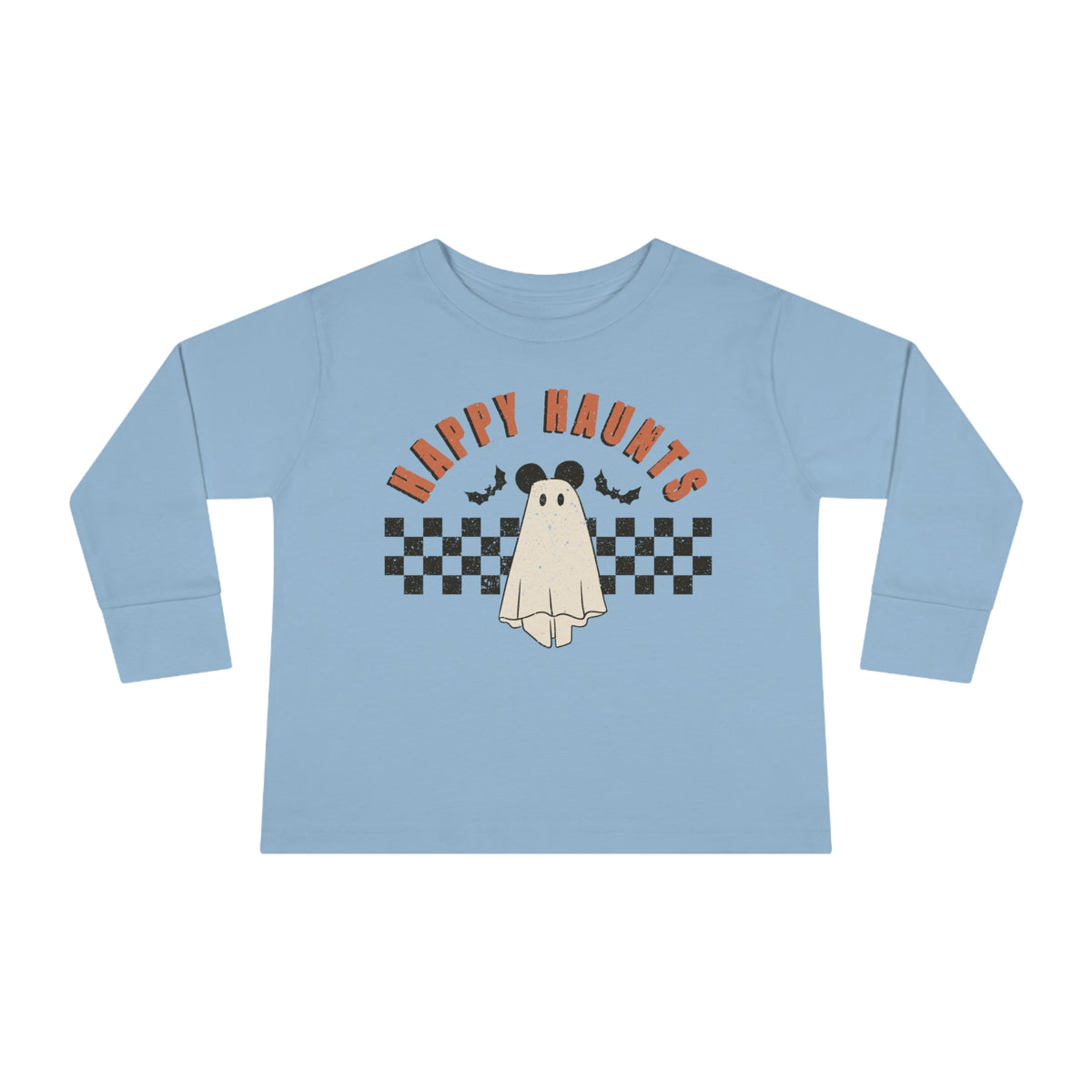 Happy Haunts Rabbit Skins Toddler Long Sleeve Tee