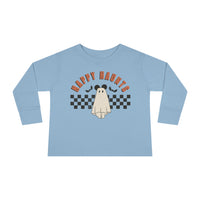 Happy Haunts Rabbit Skins Toddler Long Sleeve Tee