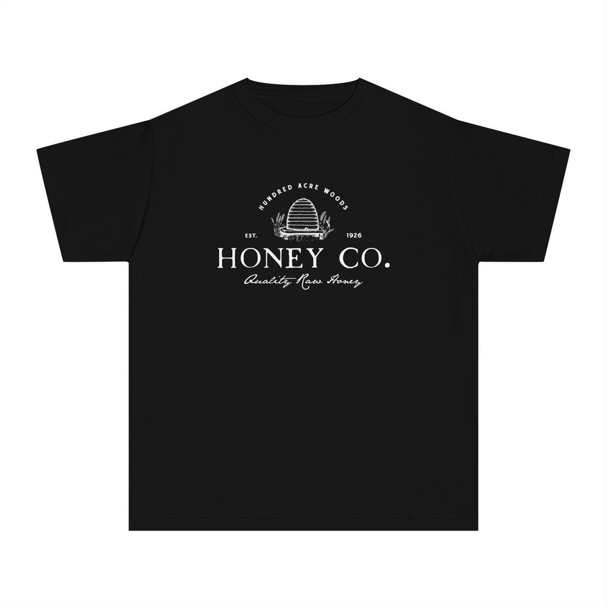 Hundred Acre Woods Honey Co. Comfort Colors Youth Midweight Tee