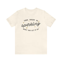 The Night Is Sparkling Bella Canvas Unisex Jersey Short Sleeve Tee