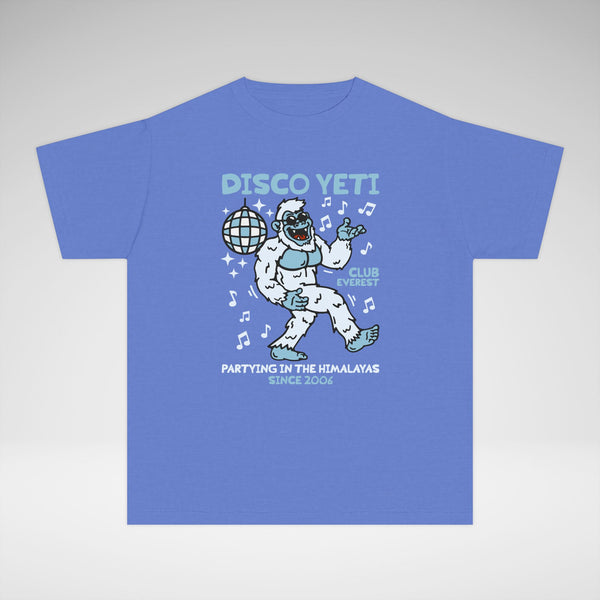 Disco Yeti Comfort Colors Youth Midweight Tee