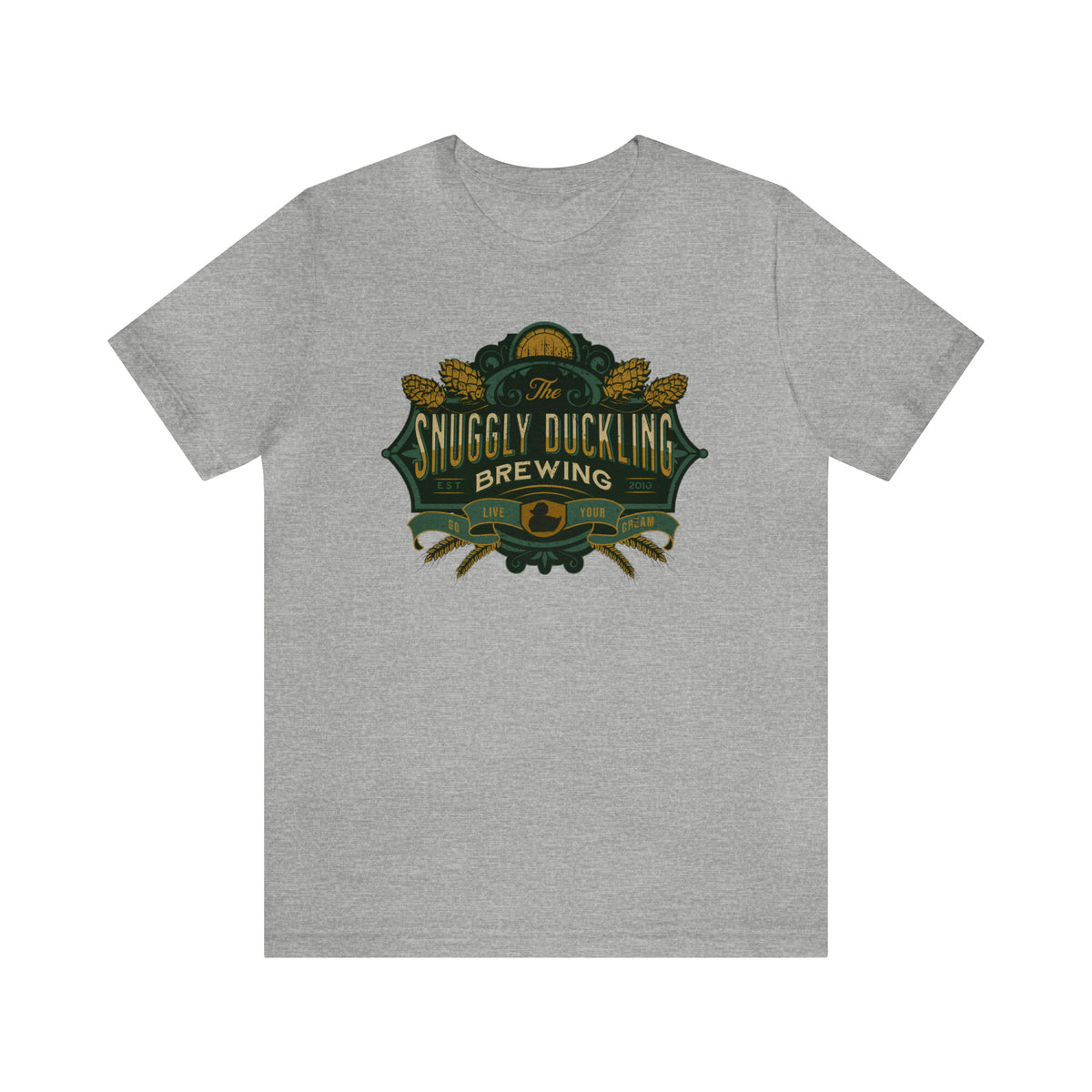 The Snuggly Duckling Brewing Bella Canvas Unisex Jersey Short Sleeve Tee