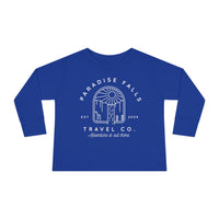 Paradise Falls Vacation Co. Rabbit Skins Toddler Long Sleeve Tee
