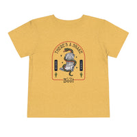 There's A Snake In My Boot Bella Canvas Toddler Short Sleeve Tee