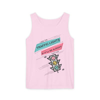 Traffic Lights Swiftie Comfort Colors Unisex Garment-Dyed Tank Top