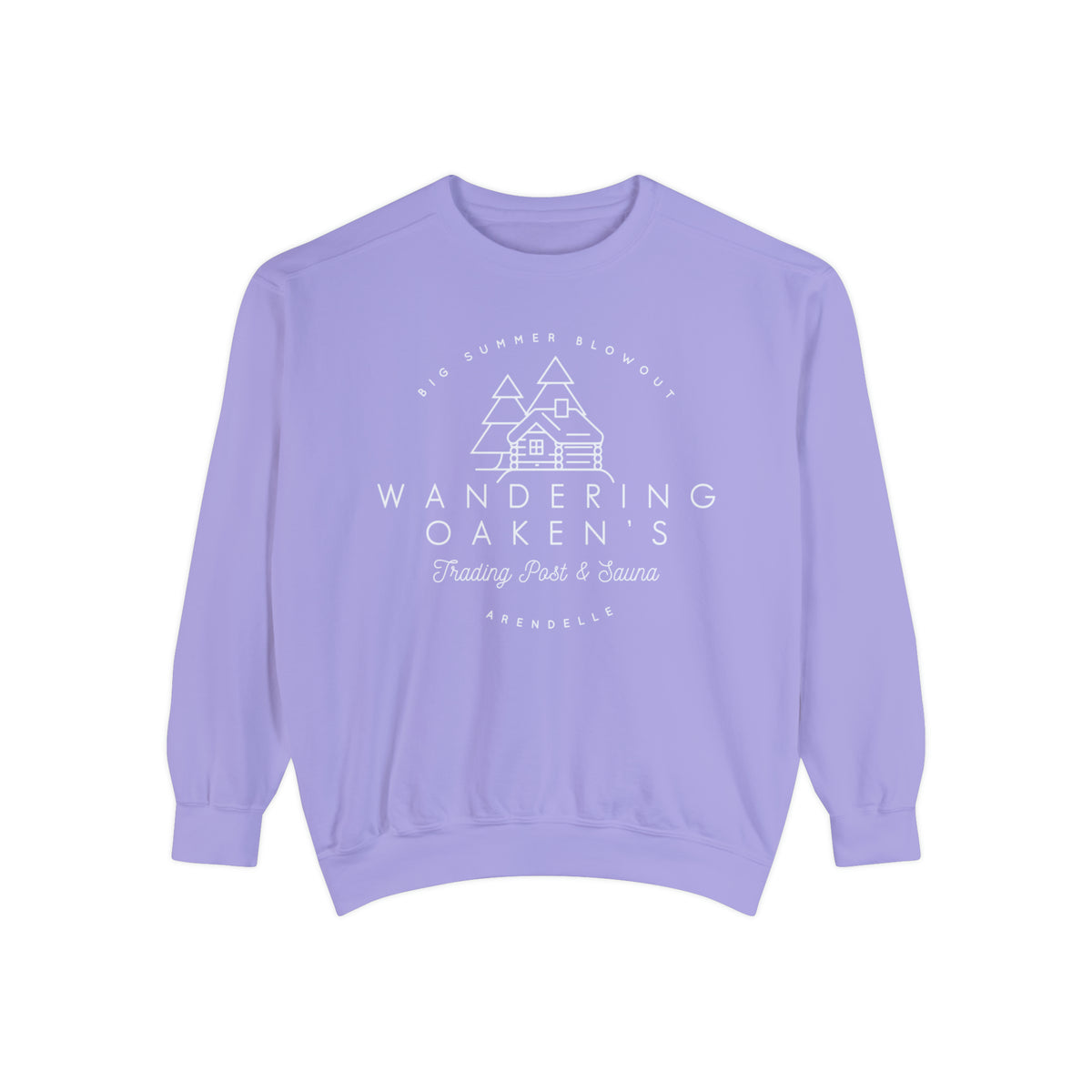 Wandering Oaken’s Trading Post Comfort Colors Unisex Garment-Dyed Sweatshirt