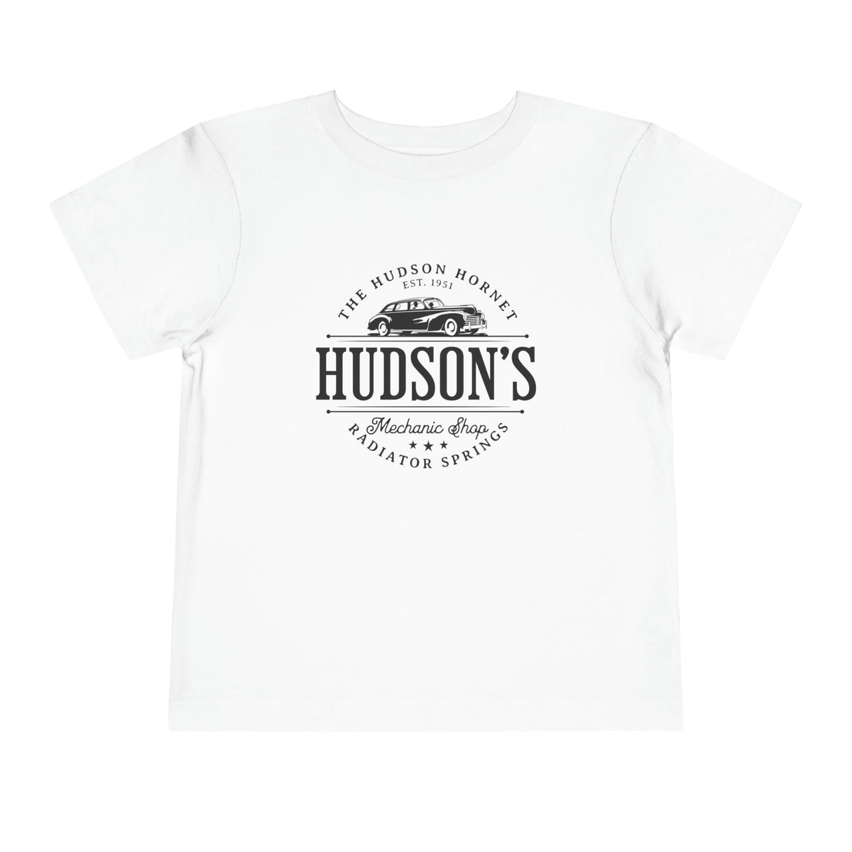 Hudson's Mechanic Shop Bella Canvas Toddler Short Sleeve Tee