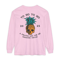Yo Ho Treasure Cruise Comfort Colors Unisex Garment-dyed Long Sleeve T-Shirt