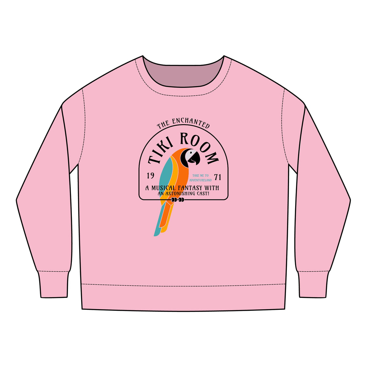 Enchanted Tiki Room Rabbit Skins Toddler Sweatshirt
