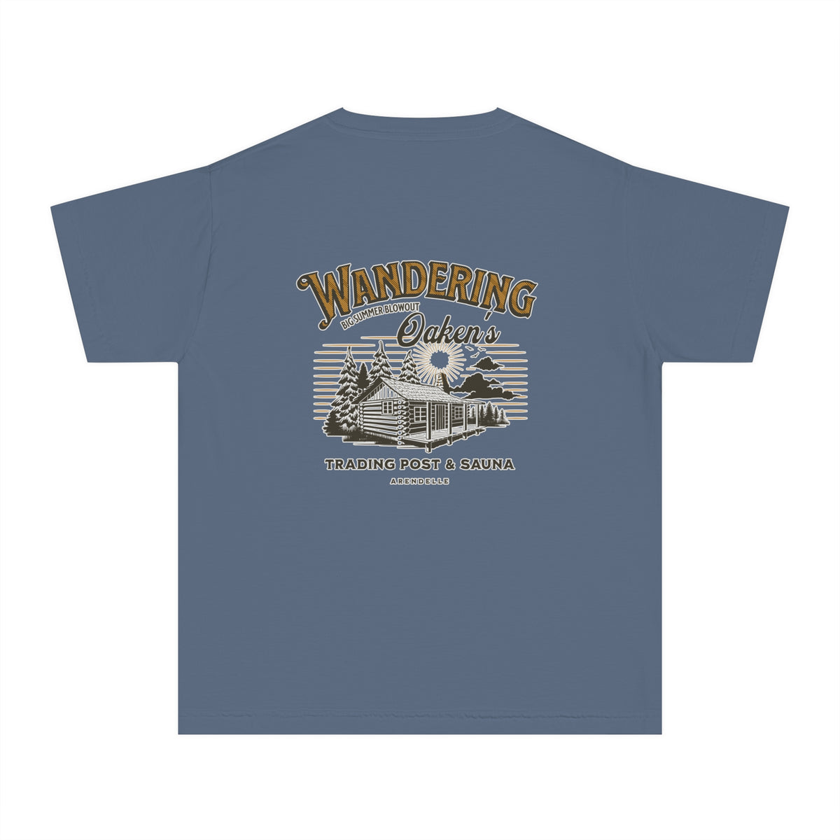Wandering Oaken’s Trading Post Comfort Colors Youth Midweight Tee