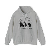 Merry Christmas Ya Foolish Mortals Gildan Unisex Heavy Blend™ Hooded Sweatshirt