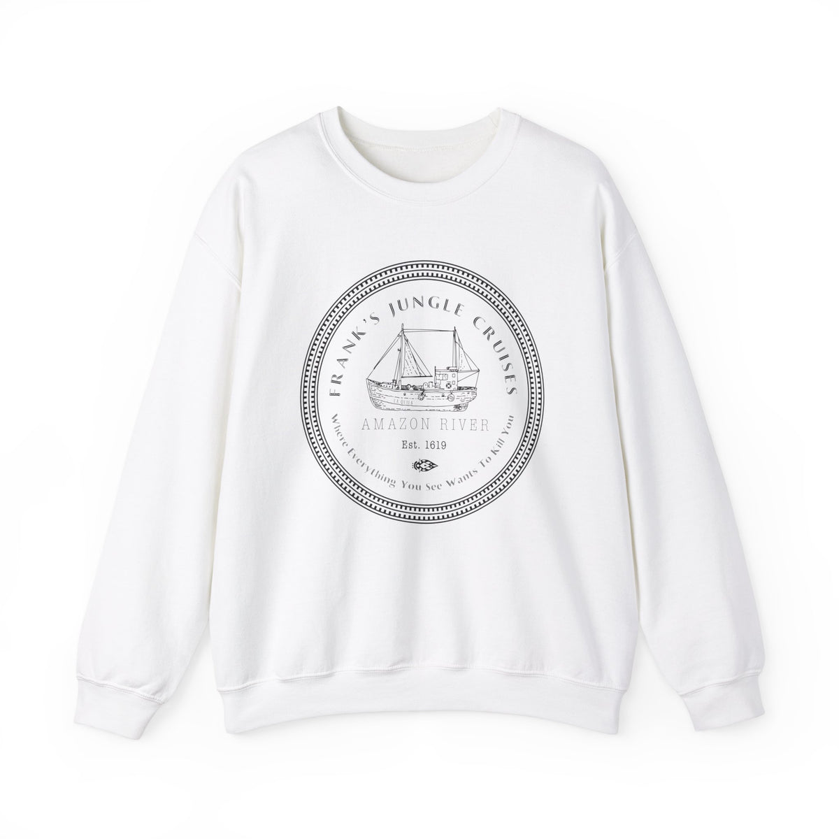 Frank's Jungle Cruise Gildan Unisex Heavy Blend™ Crewneck Sweatshirt