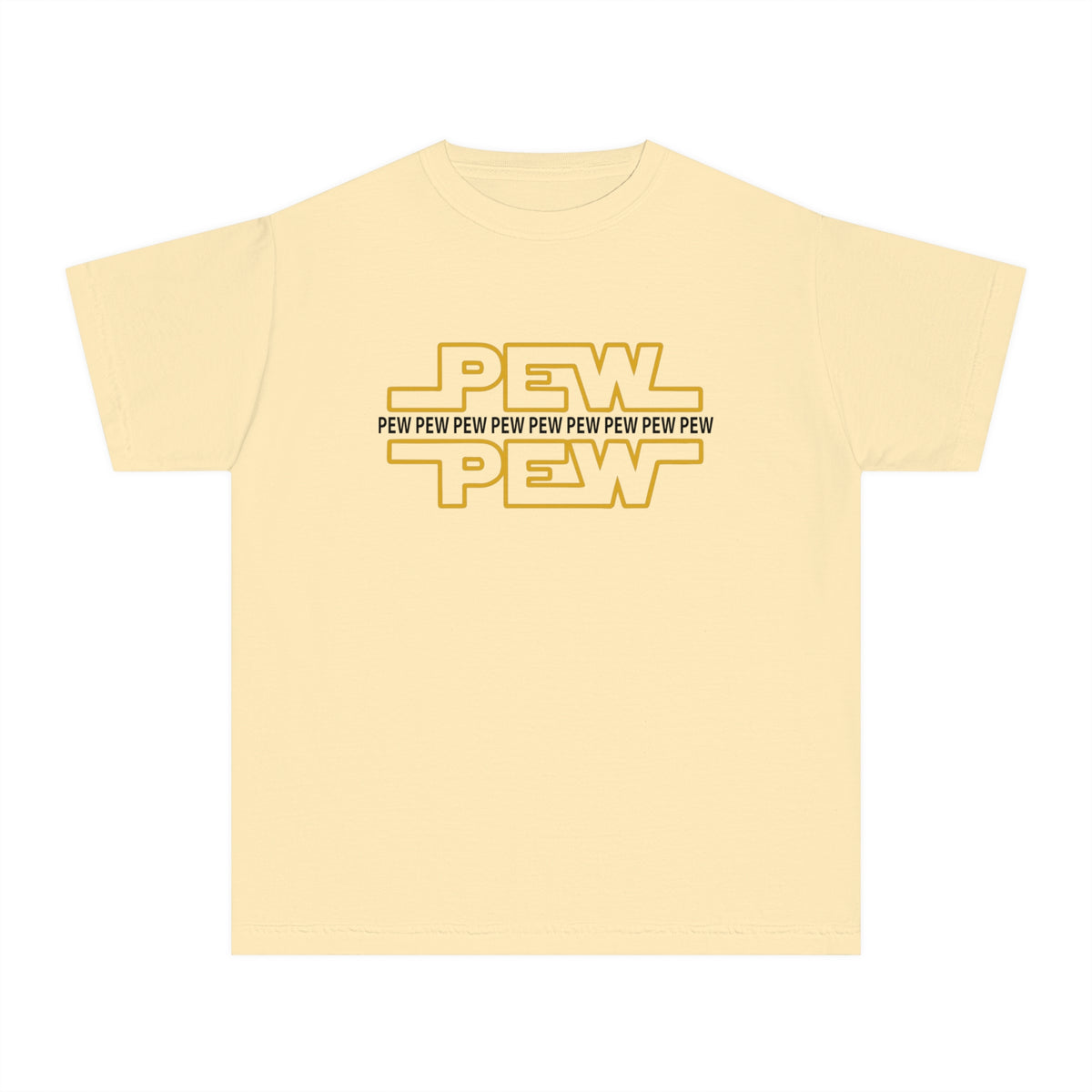 PEW PEW PEW Comfort Colors Youth Midweight Tee