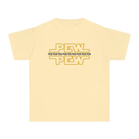 PEW PEW PEW Comfort Colors Youth Midweight Tee