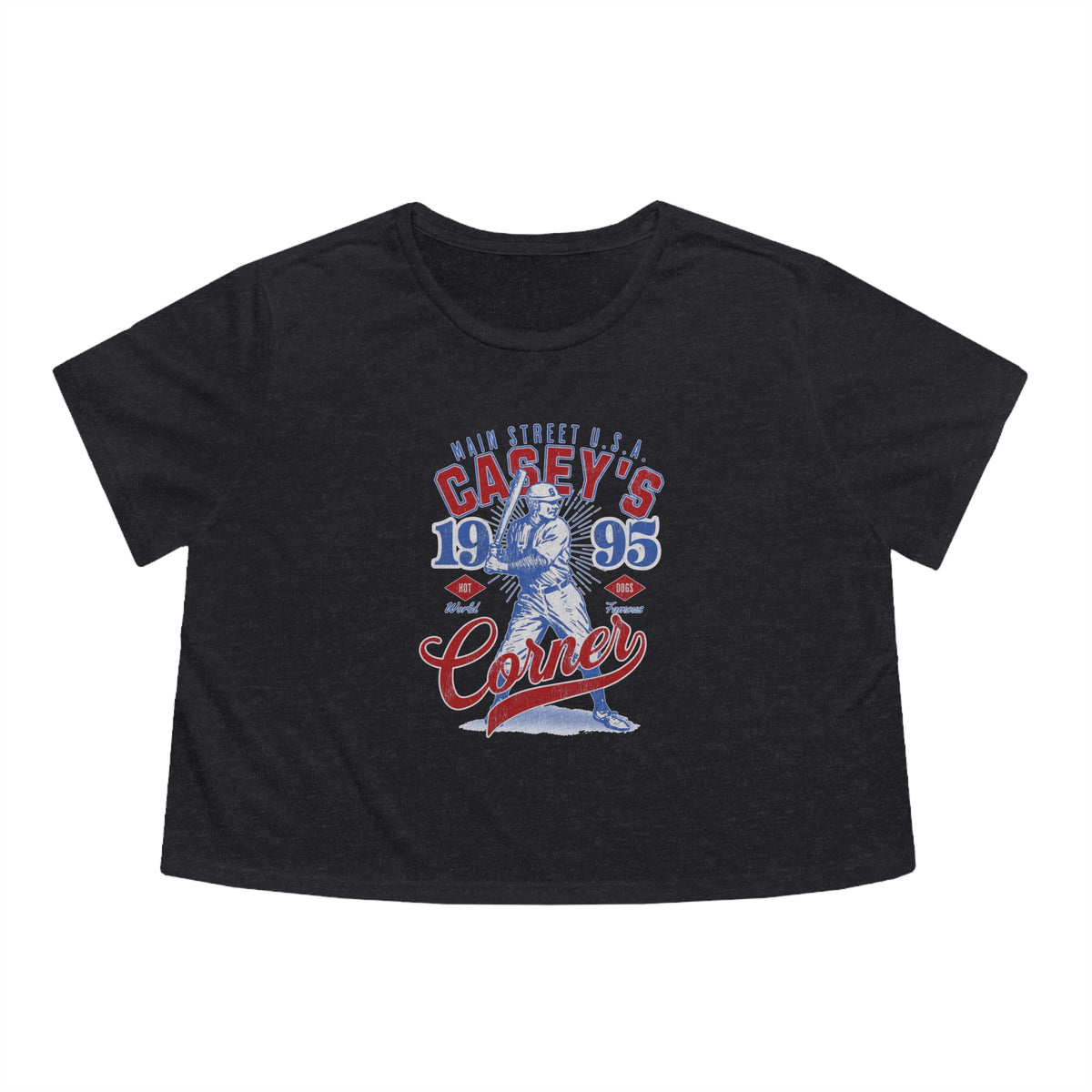 Casey's Corner Bella Canvas Women's Flowy Cropped Tee