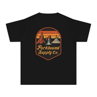 The Triple Mountain Badge — Parkbound Supply Co. Comfort Colors Youth Midweight Tee