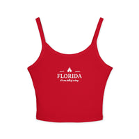 Florida It's One Hell of a Drug Women's Spaghetti Strap Tank Top