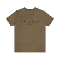 Main Street USA Bella Canvas Unisex Jersey Short Sleeve Tee