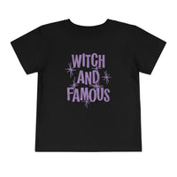 Witch and Famous Bella Canvas Toddler Short Sleeve Tee