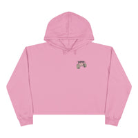Down Bad Crying at the Gym Crop Hoodie