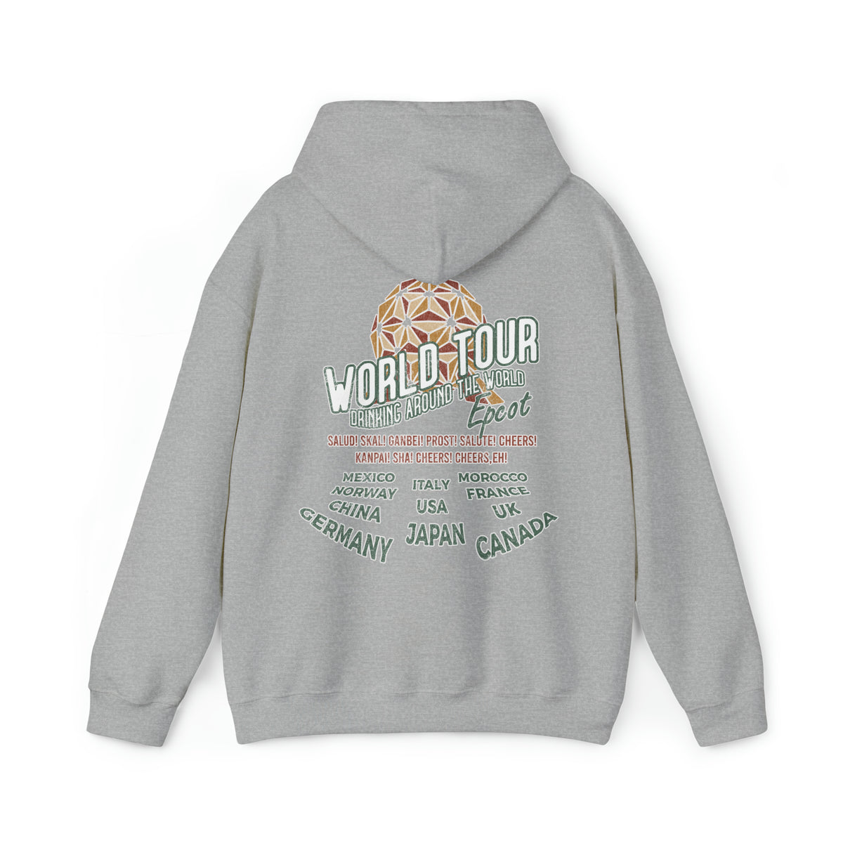 World Tour Gildan Unisex Heavy Blend™ Hooded Sweatshirt
