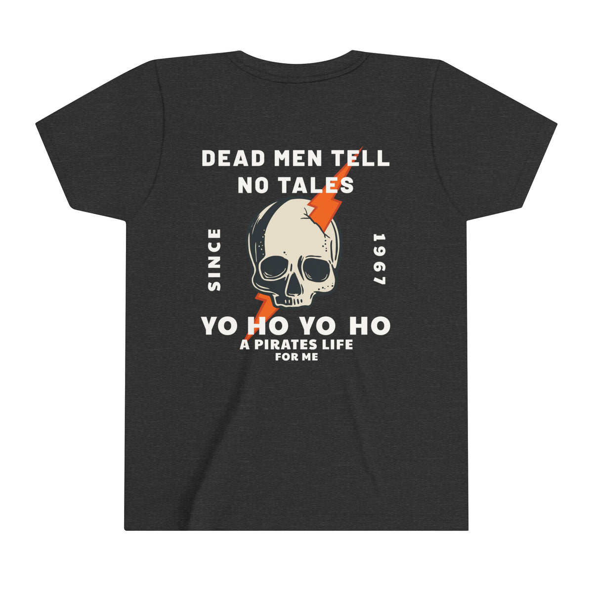 Dead Men Tell No Tales Bella Canvas Youth Short Sleeve Tee