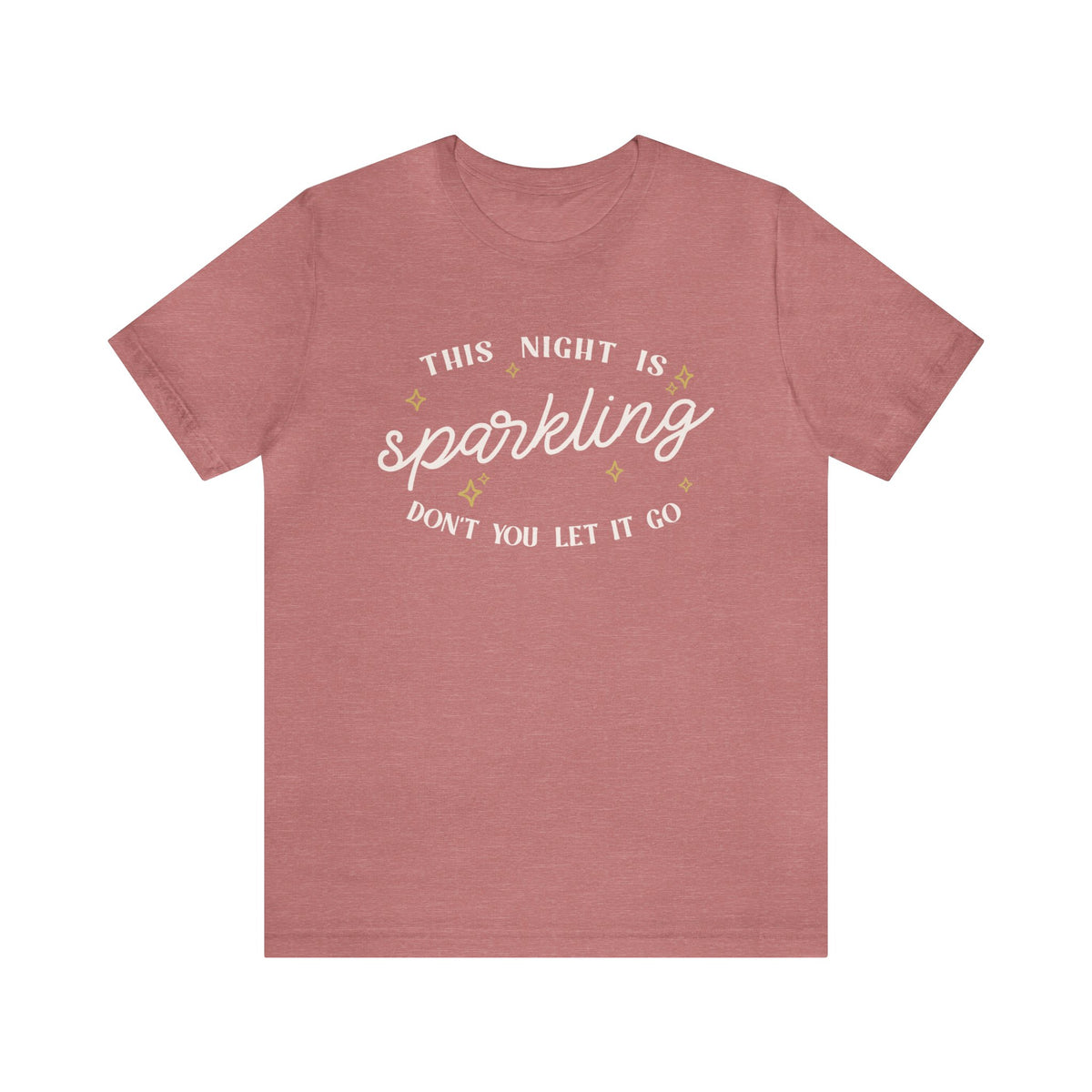 The Night Is Sparkling Bella Canvas Unisex Jersey Short Sleeve Tee