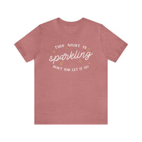 The Night Is Sparkling Bella Canvas Unisex Jersey Short Sleeve Tee