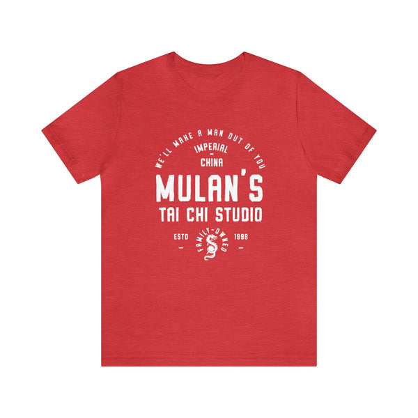 Mulan’s School Of Martial Arts Bella Canvas Unisex Jersey Short Sleeve Tee